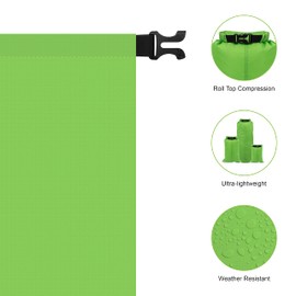 Milestone Camping Dry Sacks (Packof 3) - Green