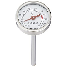 PEARL METAL Friday's Dedicated Thermometer for Frying Plate, Analog 3.9 inches (100 mm) H-5850