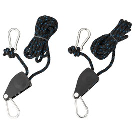 2 x Pulley Hand Hoist with Ratchet Rope 2.5 m 136 kg Pulley