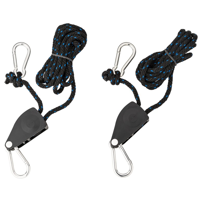 2 x Pulley Hand Hoist with Ratchet Rope 2.5 m