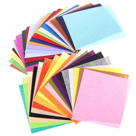 DOITOOL 40PCS Colorful DIY Felt Sheets for Crafts Non-Woven Fabric for Sewing Patchwork and Art Projects for Boys and Girls and Adults