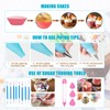 Cake Pop Maker Kit 618Pcs with 5 Silicone Mold Sets