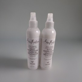 Shea Moisture 2x Shea Moisture 100% Virgin Coconut Oil Leave-In conditioner 8oz. each