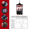 WOAEIUOS 550 Brushed Motor 21T & 80A ESC Brushed Motor