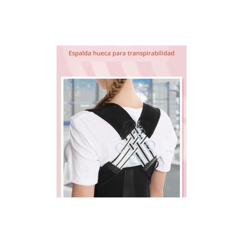 Adjustable Back Posture Belt Office Home Gym Unisex, Back Straightener