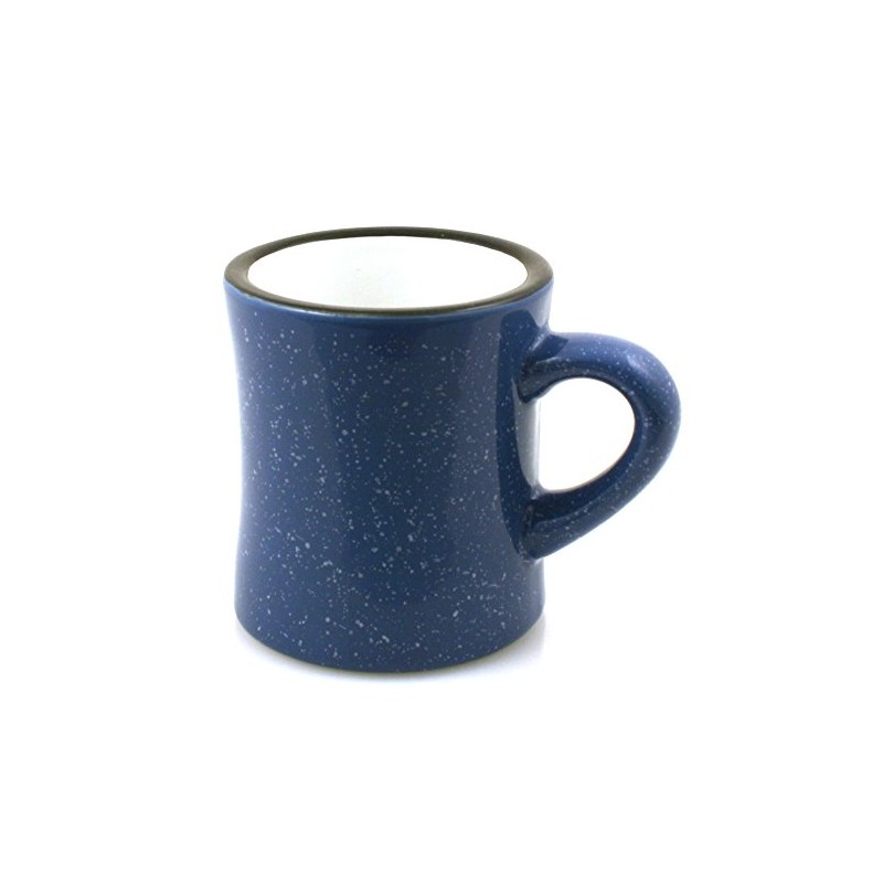Marble Creek Ceramic Diner Campfire Mug, 10oz (Single) (Sky Blue)