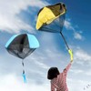 Set of 4 Mini Parachute Hand Throwing Toy Outdoor Play