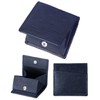 Genuine Leather Coin Purse, Coin Case, Men's, Women's, Box-Shaped, Thin,