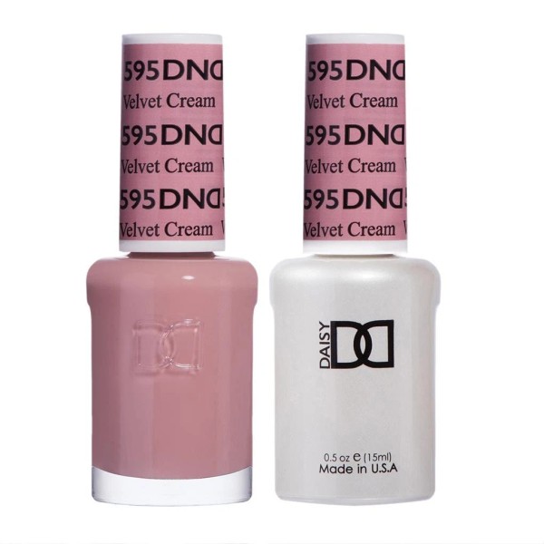 DND DUO Matching Gel & Lacquer #595 - Velvet Cream