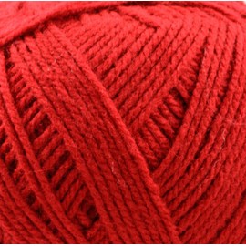 James C Brett Yarn Yarn, Red, 100g
