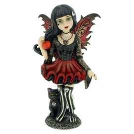 Nemesis Now Hazel Fairy Figurine 16cm Red, Resin
