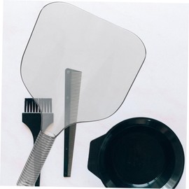 Healvian 2pcs Professional Hair Salon Supply Hair Dye Mask Protective Shield Face Hairdressing Shield Easy to Clean and Maintain