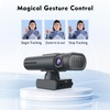 TOALLIN 2K Streaming Webcam for PC, AI Tracking PTZ Streaming