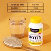 Healthy Origins Biotin 10,000 mcg (USP Grade, Non-GMO, Gluten Free,
