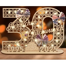 I LOVE MOM Money Gift Birthday Wood, Retro Grid DIY Birthday Gift Women & Men, Classic Make Yourself Wooden Sign Guest Book for Gifts, Parties, Birthday Decoration, Anniversary (SR-30)