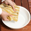 Fujiboeki Cushion Cover 45×45 Yellow 100% Cotton with Tassel Dot