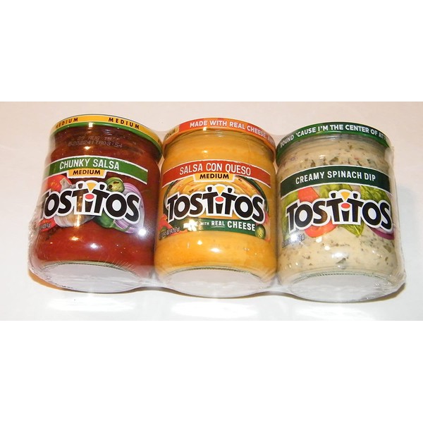 Tostitos Dip, Variety Pack, 45.5 Ounce