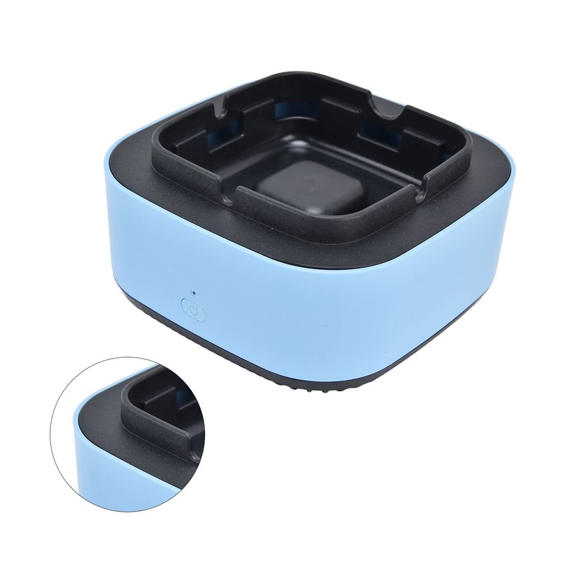 Smokeless Ashtray, USB Charging Ashtray Negative Ion Air Purifier, Multifunctional