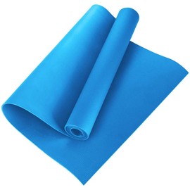 68x24 Inch Yoga Mat,All Purpose Exercise Mat with Good Elasticity Extra Long for Yoga Pilates Meditation Studio Home Training (Blue)