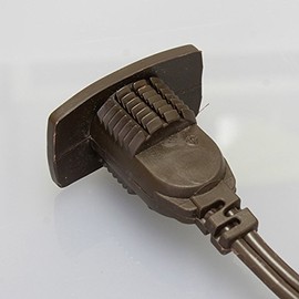 Noah NC-1515 Furniture Outlet (for fixtures) 1 Outlet Brown VFF Cord 4.9 ft (1.5 m) One-Touch Type Round Hole Type Up to 1500 W