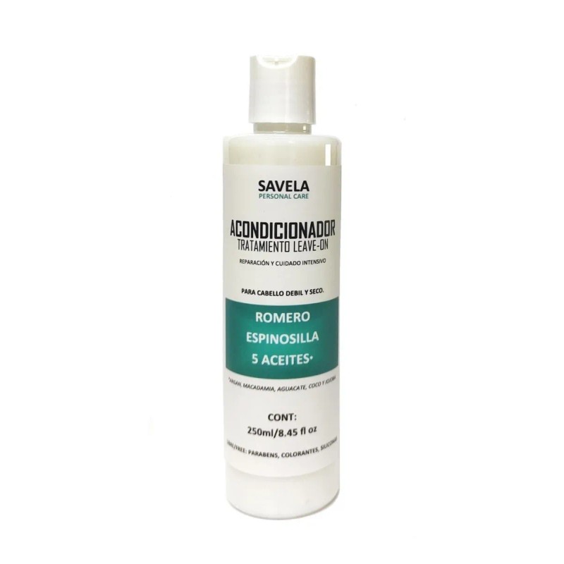 Shampoo Y Acondicionador Romero, Espinosilla Y 5 Aceites