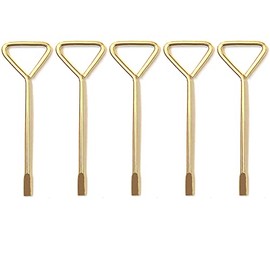 YOYO Interior Door Emergency Key Sets | Bedroom/Bathroom Emergency Keys, Interior Door Unlock Pins for Unlocking Kwikset Doorknobs/Locksets (5)