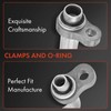A-Premium A/C Suction Hose & Discharge Line Hose Assembly Compatible