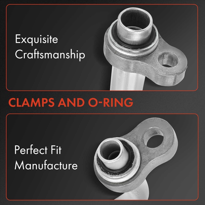 A-Premium A/C Suction Hose & Discharge Line Hose Assembly Compatible