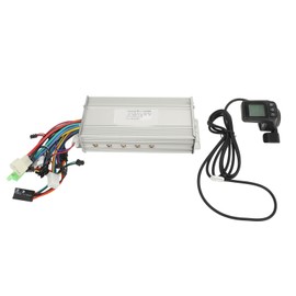 36V 48V 1000W 38A Motor Controller Set Electric Bike Modified Controller with 128DX Thumb Throttle LCD Display Panel