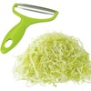 Green Cabbage Peeler for Kitchen, Wide Mouth Vegetable Peeler, Potato
