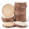18 Dischi di Legno, Tronchetti da 7-8 cm per Decorazioni