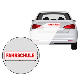 Driving school magnetic signs, magnetic foil driving school equipment, driving school organisation, magnetic sign, warning sign, sign