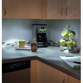 Light It! By Fulcrum LED Wireless Mini Stick On Touch Light, Silver, 3 Pack