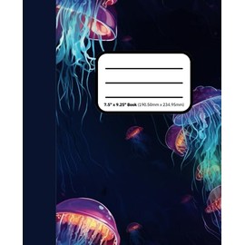 Jelly Art Composition Notebook