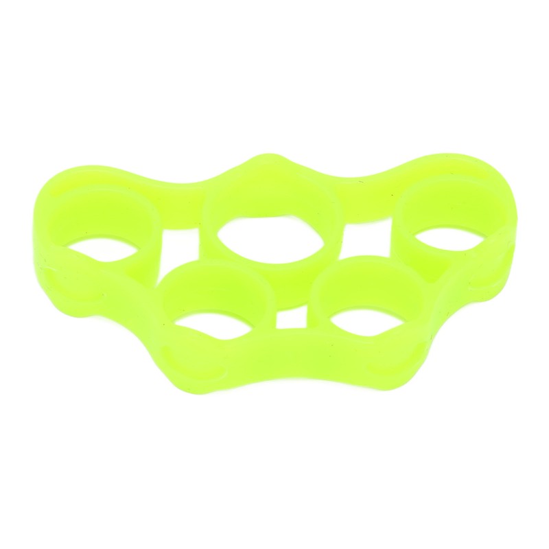 10Pcs Finger Exerciser 6.6LB Green Soft Flexible Silicone Portable Skin