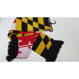 Maryland Flag Winter Scarf