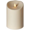 Luminara Flameless Outdoor Pillar Candle, Unscented Ivory 5 in.