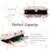 LHHMZ Women Floral Clutch Handbag Handmade Flower Evening Bags Bride