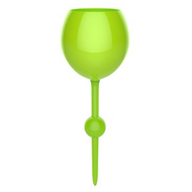 The Beach Glass Acrylic Classic Break-Resistent Seamless FLOATING Shatterproof Acrylic Outdoor Glasses Cocktail Drinkware 12-ounce(Sea Green)