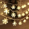 PHPHIXI Snowflake Fairy String Lights