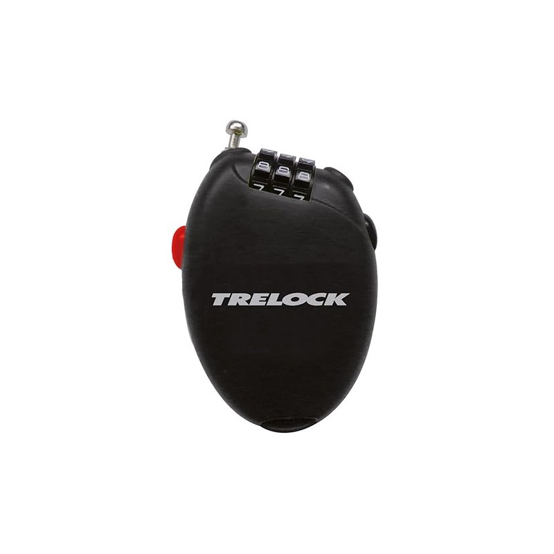 Trelock Unisex - Adult Cable Combination Lock 2232513970 Cable Combination