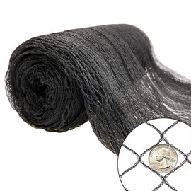 25x50ft Bird Netting for Chicken Coop Poultry Netting 1 inch Mesh Heavy Duty Chicken Coop Cover Netting Roof Hawk Proof Bird Netting for Garden Protection Fruit Tree Netting Against Squirrels Deer