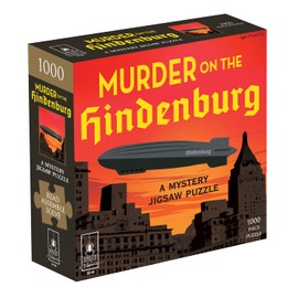 Murder Mystery Party | Classic Mystery Jigsaw Puzzle, Murder on The Hindenburg, 1,000 Piece Jigsaw Puzzle