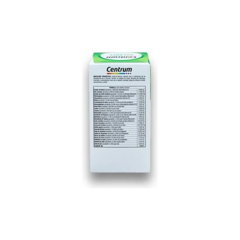 Centrum Balance Multivitamínico Vitamina B Vitamina C Pack3