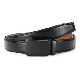 Nelbons Men's Belt, Leather Automatic Belt for Men Dress 35 mm, Adjustable Size ... -