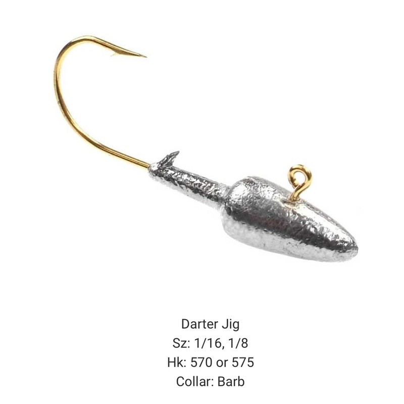 Do It Mold Darter Jig Jig Size 1/16, 1/8 Oz