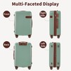 Campfun Luggage Set 4 Piece, Carry On Luggage Set 16/20/24/28