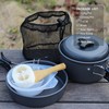 Camping Cookware Set Campfire Cooking Utensils Folding Cookset Portable Outdoor
