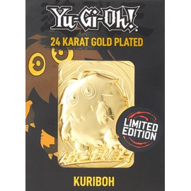 Fanattik Yu-Gi-Oh! - Limited Edition 24K Gold Plated Collectible Kuriboh