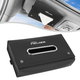Corolla Fielder Compatible Car Tissue Case, Large Capacity Tissue Cover for Corolla Fielder 160 Series EX Grade, Compatible with Visor/Headrest, Car Tissue Holder, Slim, Stylish Car Accessory